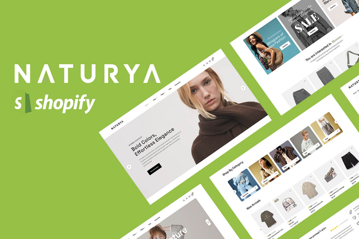 Naturya - Minimalist Shopify Theme