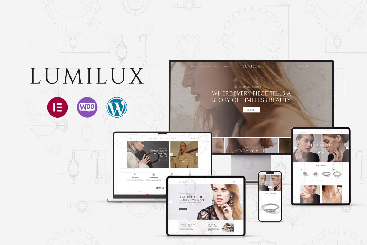 Lumilux - Jewelry and Accessories WooCommerce Theme