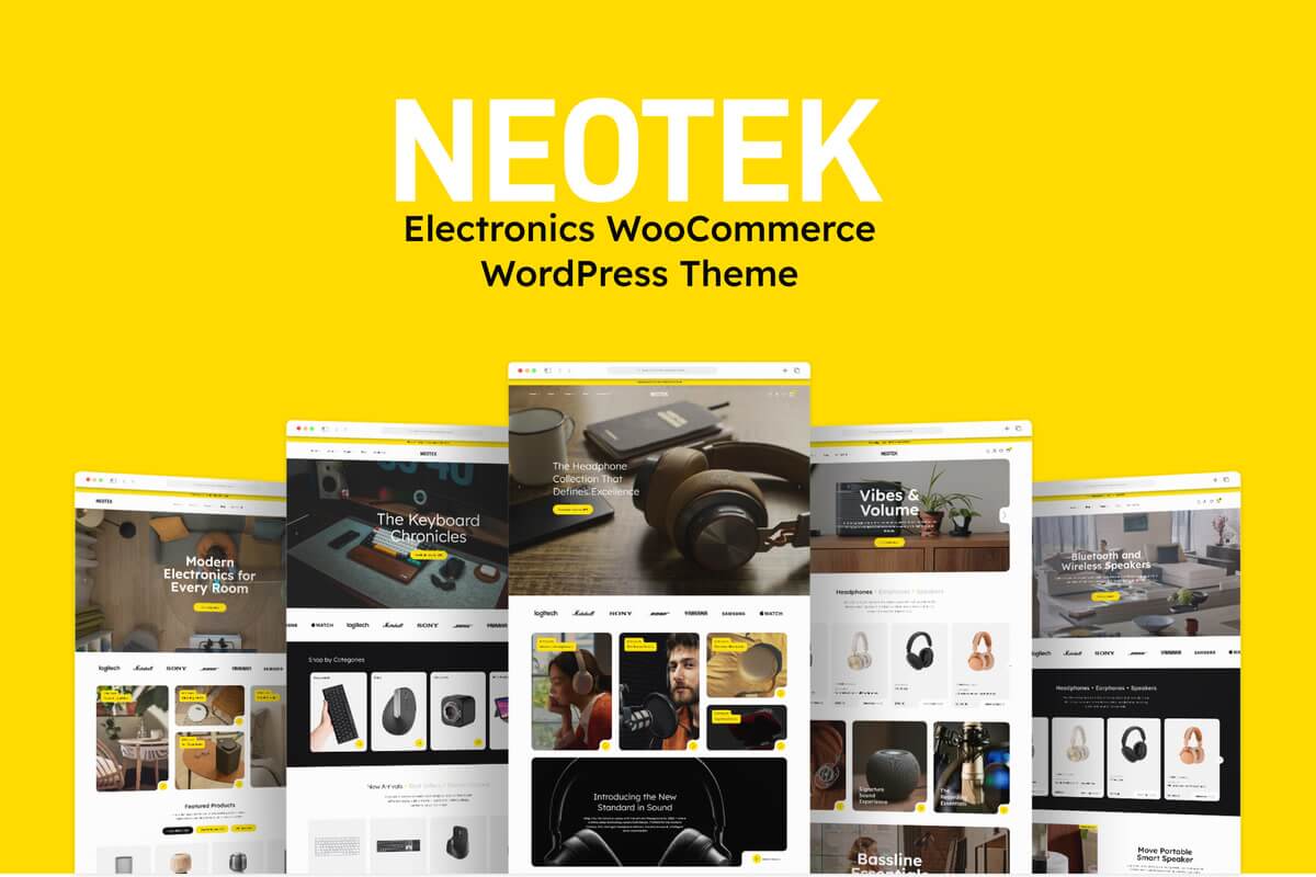 Neotek – Electronics WordPress Theme